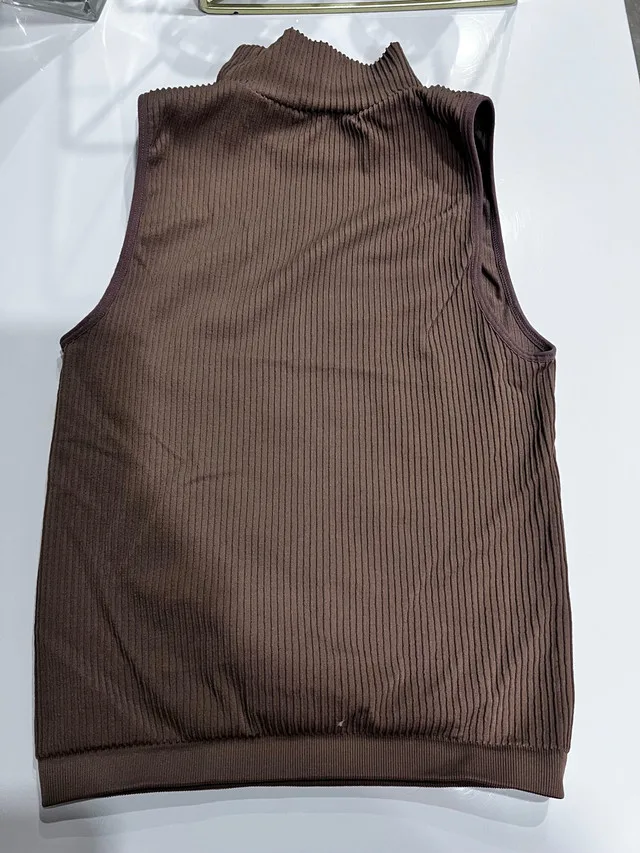 Sleeveless Mock Neck Top thumbnail