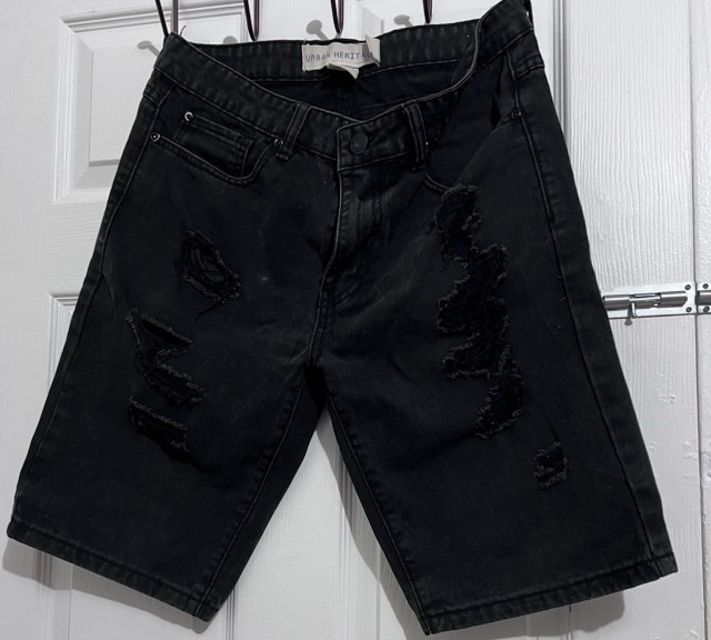 Urban Heritage Denim Shorts
