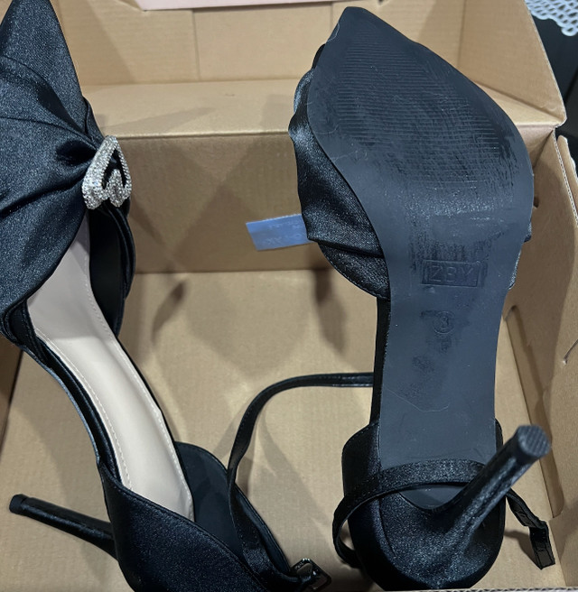 Azry black Heels new condition size 8 - photo 3