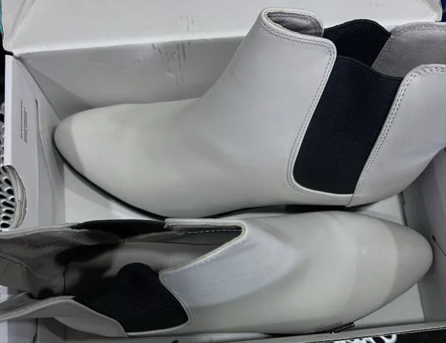 Esprit White Ankle Boots thumbnail