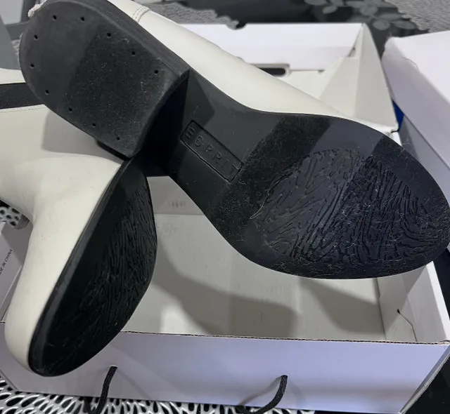 Esprit White Ankle Boots image indicator(3)