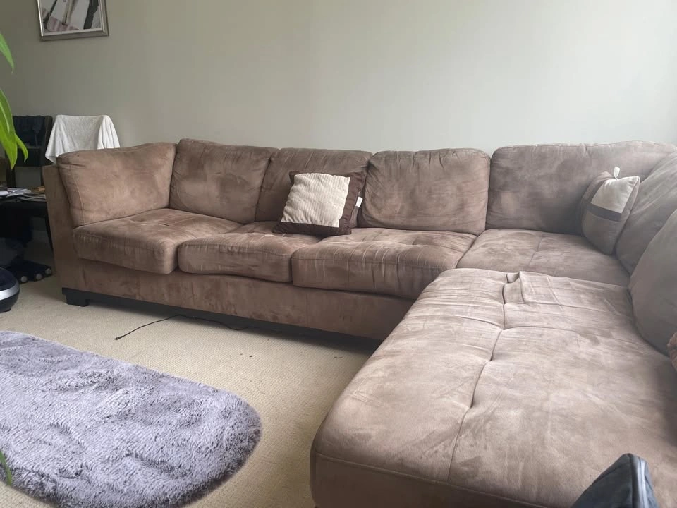 Large Sectional Sofa Bed & Expandable Dining Set - All for $175 - photo 2