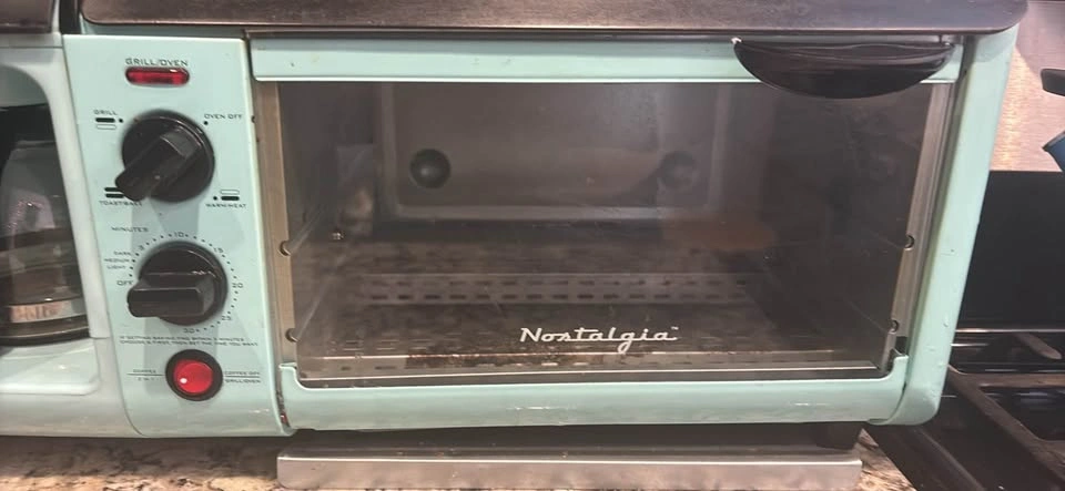 3 In 1 toaster oven, coffee maker, stove top griddle - photo 4