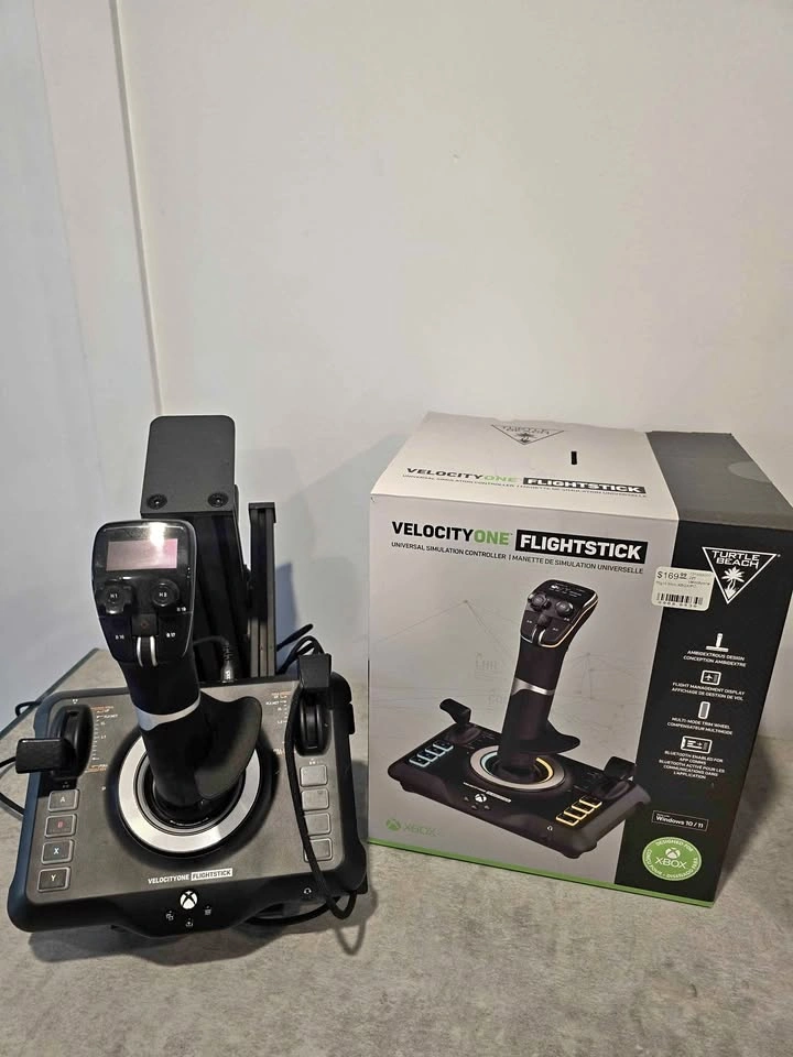 Turtle Beach Velocity One Flightstick w/desk mount