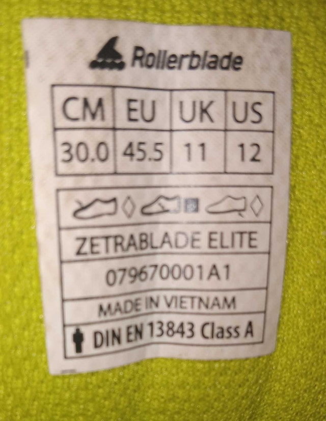 Rollerblade Zetrablade Elite skates - photo 5