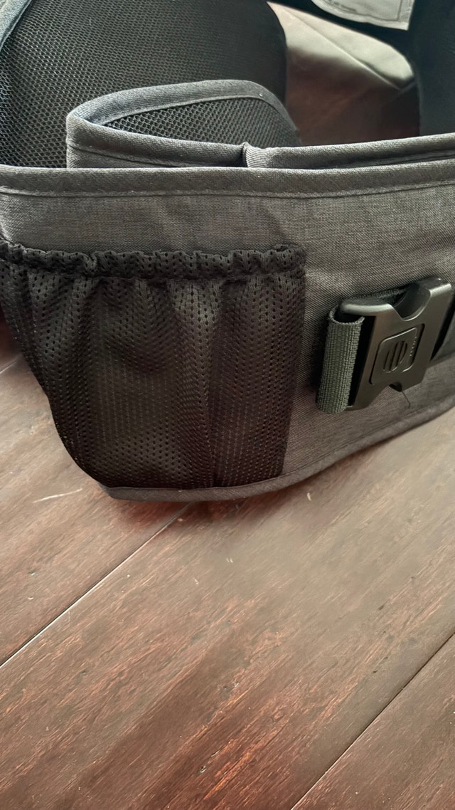 Ergonomic Baby Hip Seat Carrier, Adjustable Waistband - photo 4