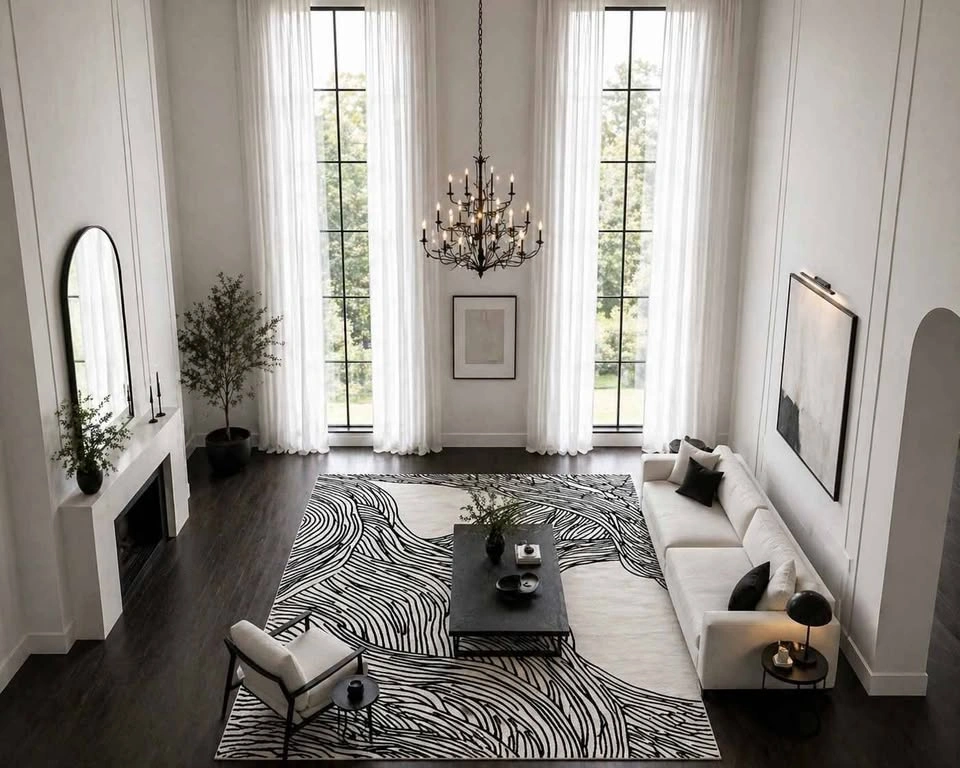 WAVE AREA RUG 4x6 FT - photo 5