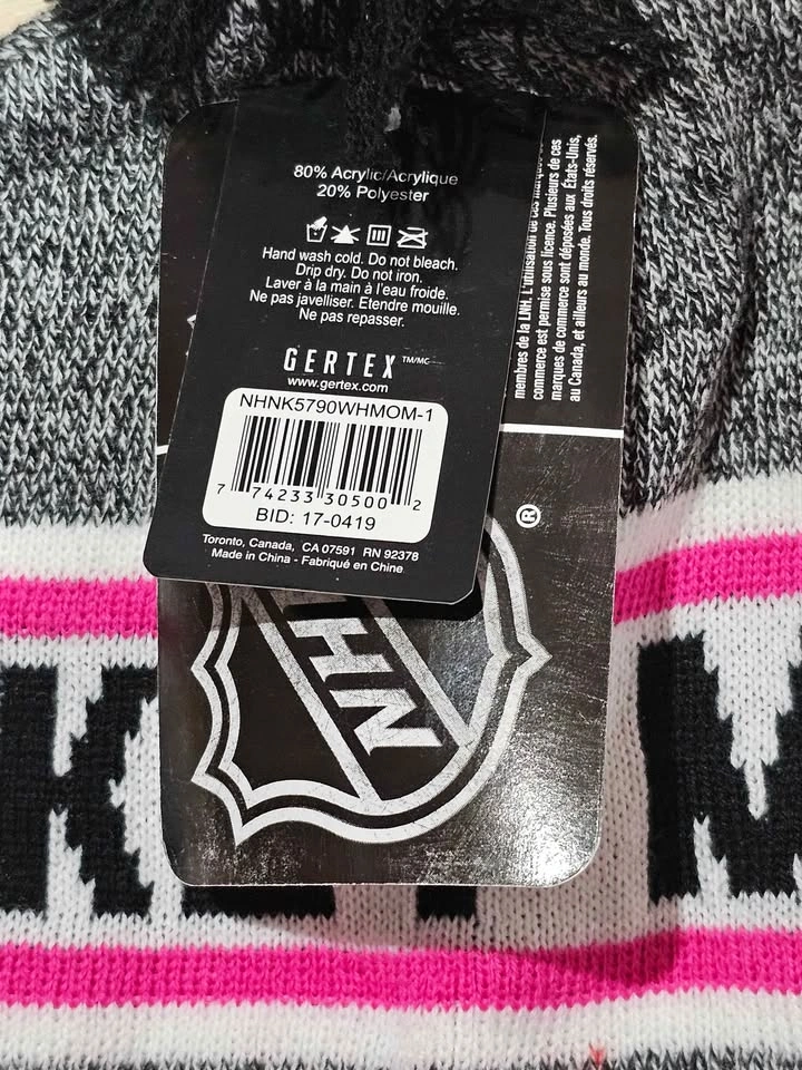 Brand New NHL Official Hockey Mom Winter Beanie Toque Hat - NWT - photo 3