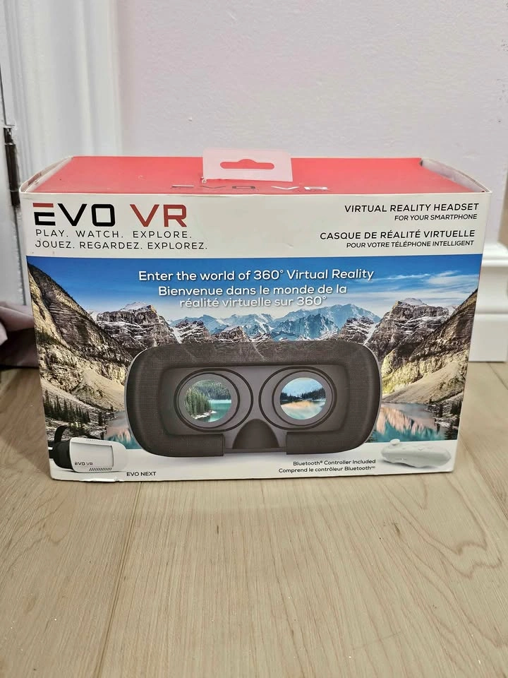 New EVO VR Virtual Reality Headset for Smartphones