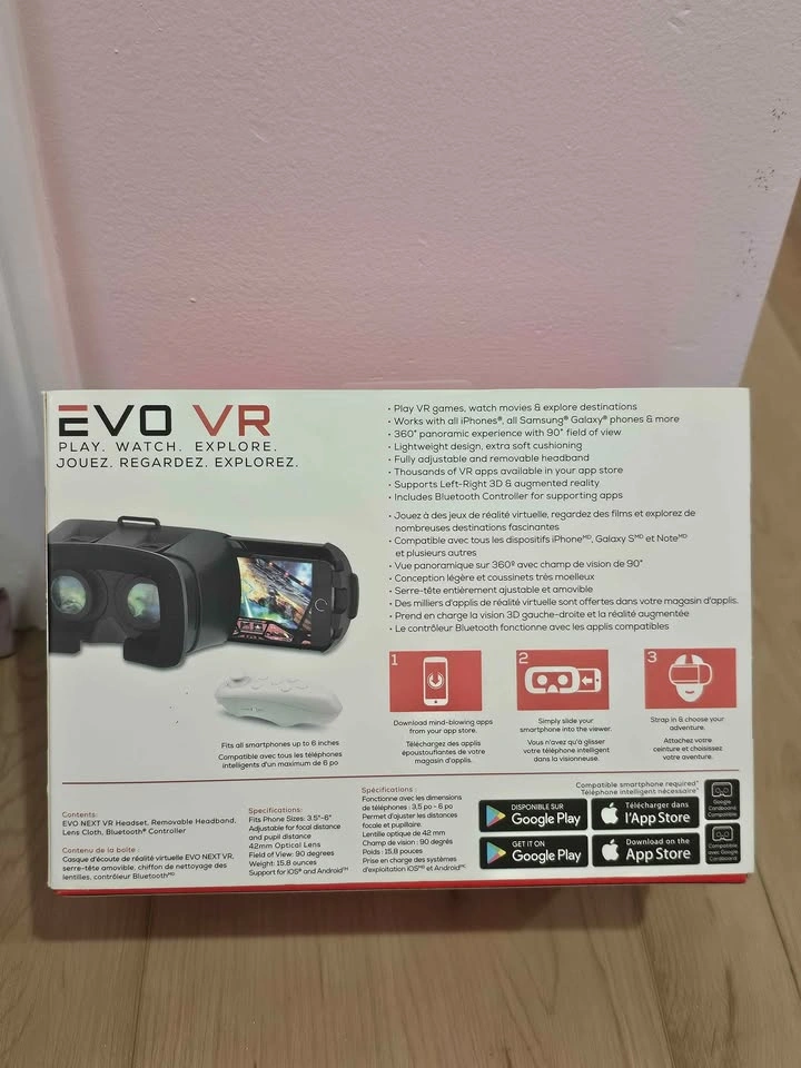 New EVO VR Virtual Reality Headset for Smartphones - photo 3