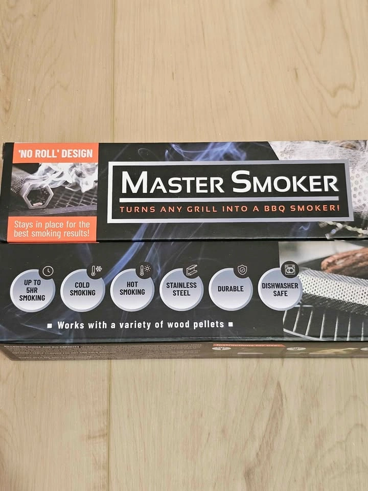 Set of 2 Brand New Master Smoker Grill Tubes - Stainless Steel B - photo 2