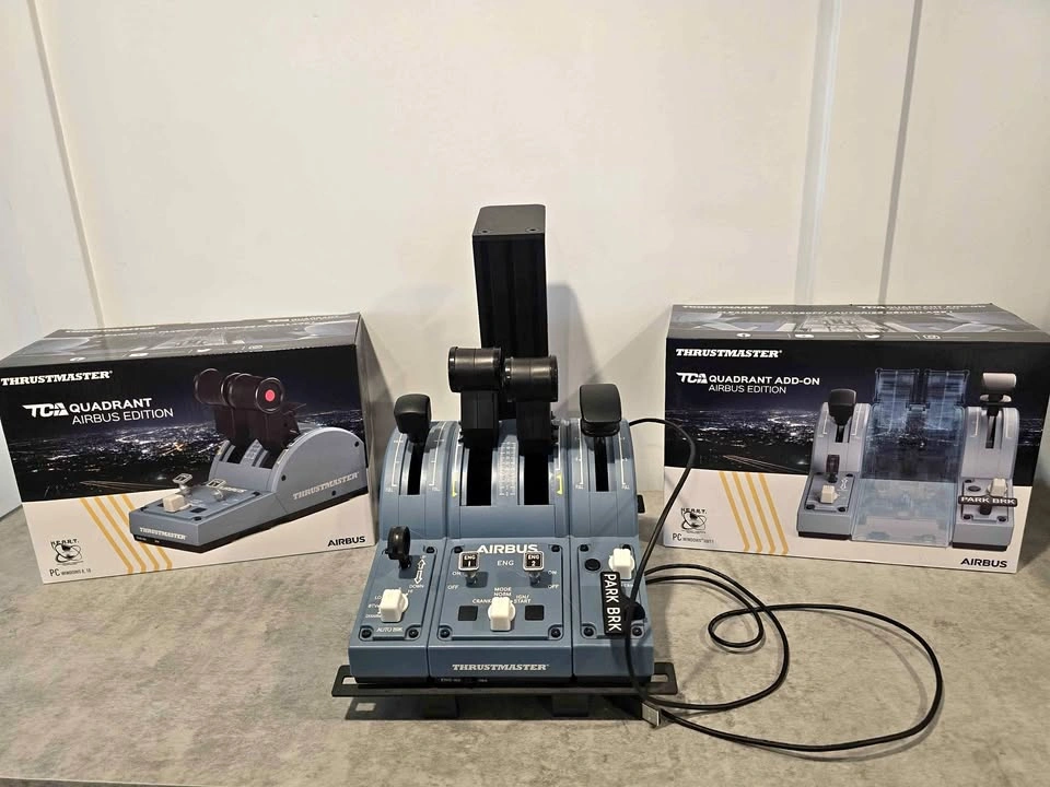 Thrustmaster Airbus A320 TCA Quadrant and Add-on w/desk clamp