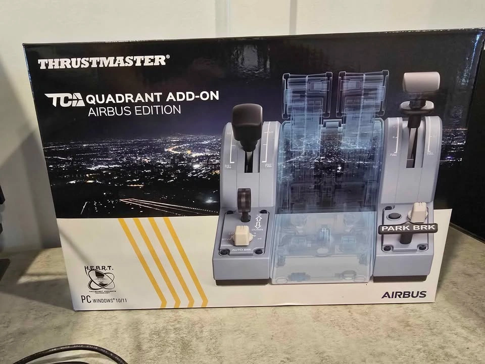 Thrustmaster Airbus A320 TCA Quadrant and Add-on w/desk clamp - photo 3