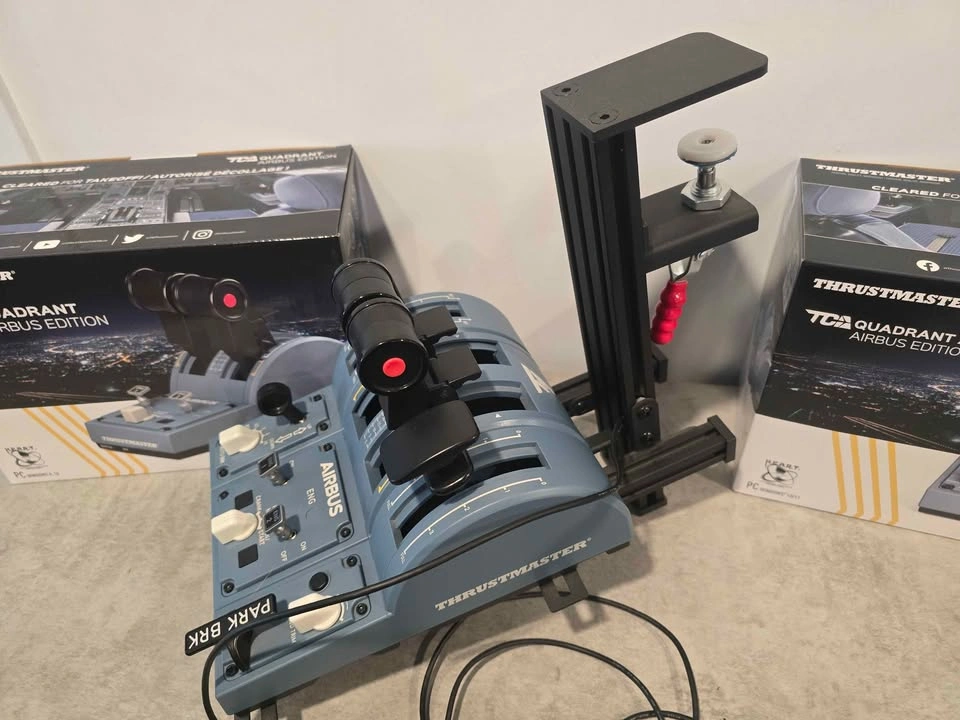 Thrustmaster Airbus A320 TCA Quadrant and Add-on w/desk clamp - photo 5