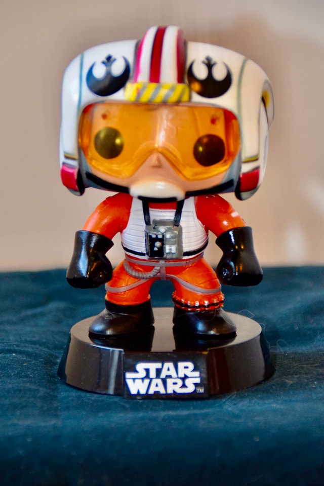 Funko Pop Vinyl Luke Skywalker #17 X Wing Pilot - Star Wars