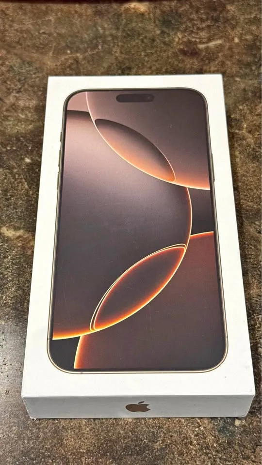 16 Pro Max Desert Titanium 256GB