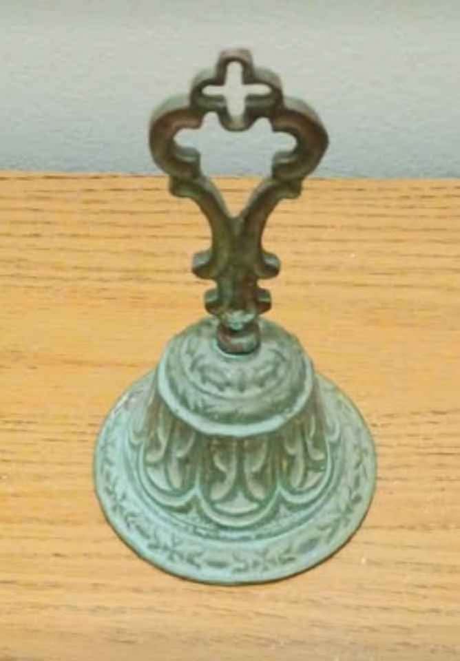 Unique Antique Handmade Brass Bell - photo 2