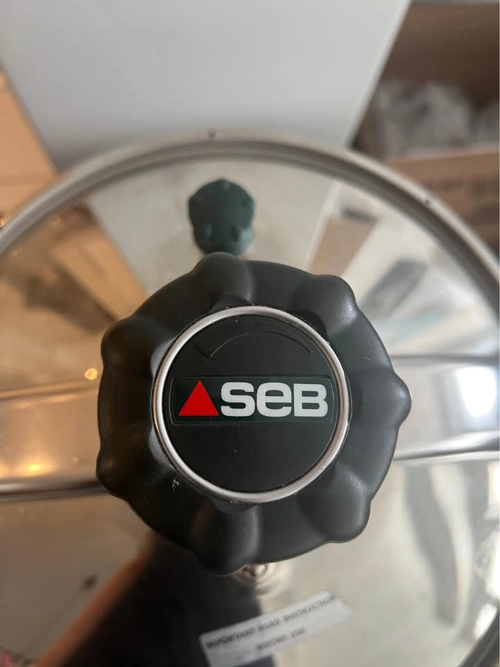 Large SEB 10L Stainless Steel Pressure Cooker - photo 2
