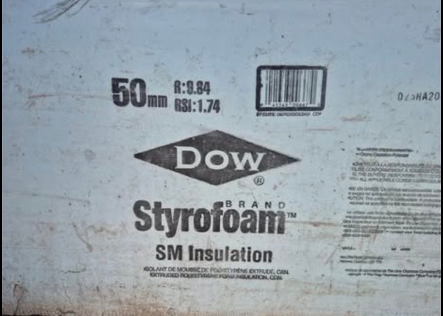 Dow Styrofoam SM Extruded Polystyrene Insulation