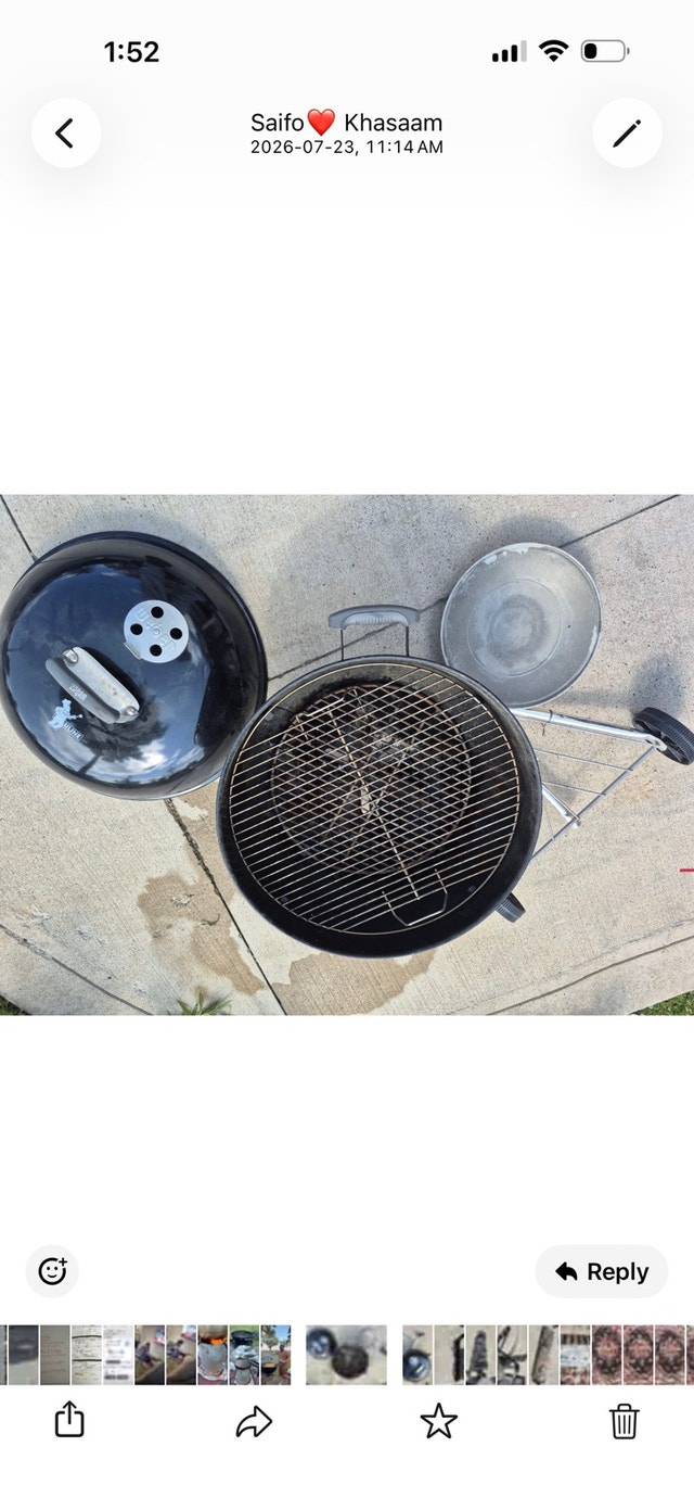 charcoal grill - photo 4