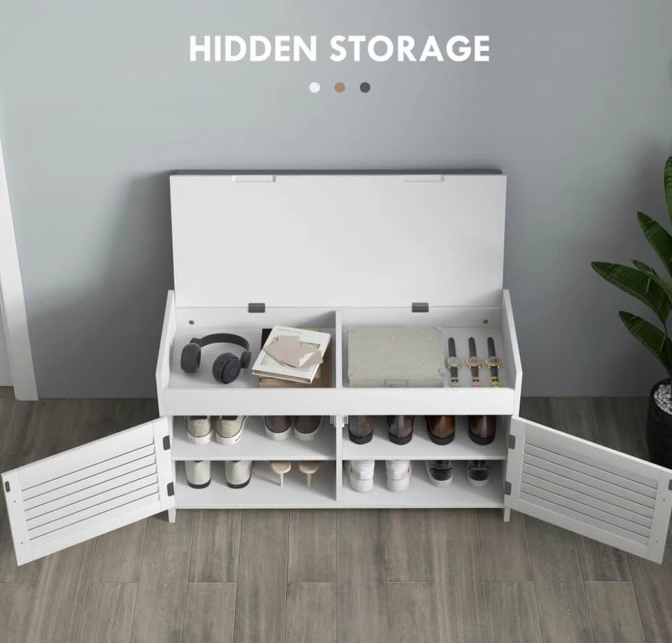Shoe Bench with Storage - photo 2