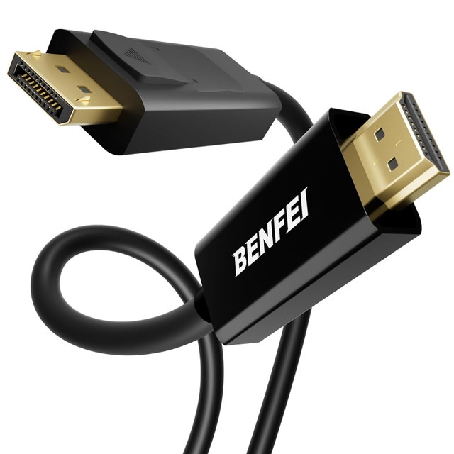 BENFEI 4K DisplayPort to HDMI 6 Feet Cable, Uni-Directional