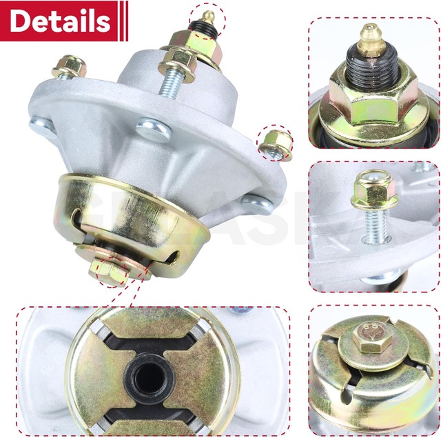 GELASKA 3 Pack AM144377 Spindle Assembly with M140059 Pulley - photo 4