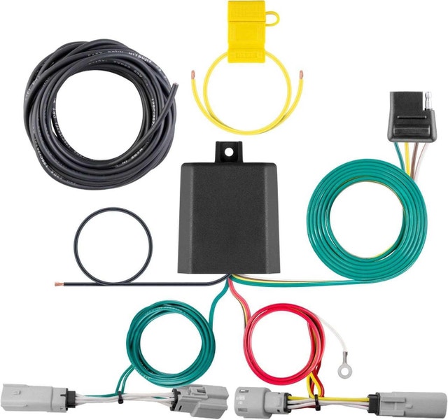 CURT 56453 Vehicle-Side Custom 4-Pin Trailer Wiring Harness
