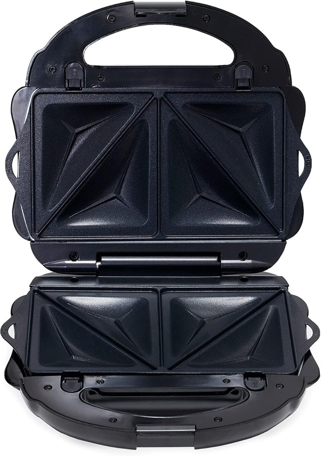 Waffle Maker 3-in-1 Black: Waffle Iron, Sandwich Maker and Grill - photo 4
