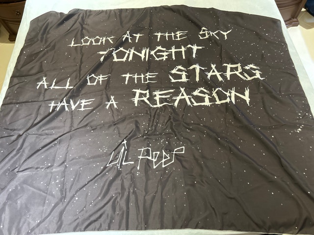 Lil Peep Starshopping Tapestry