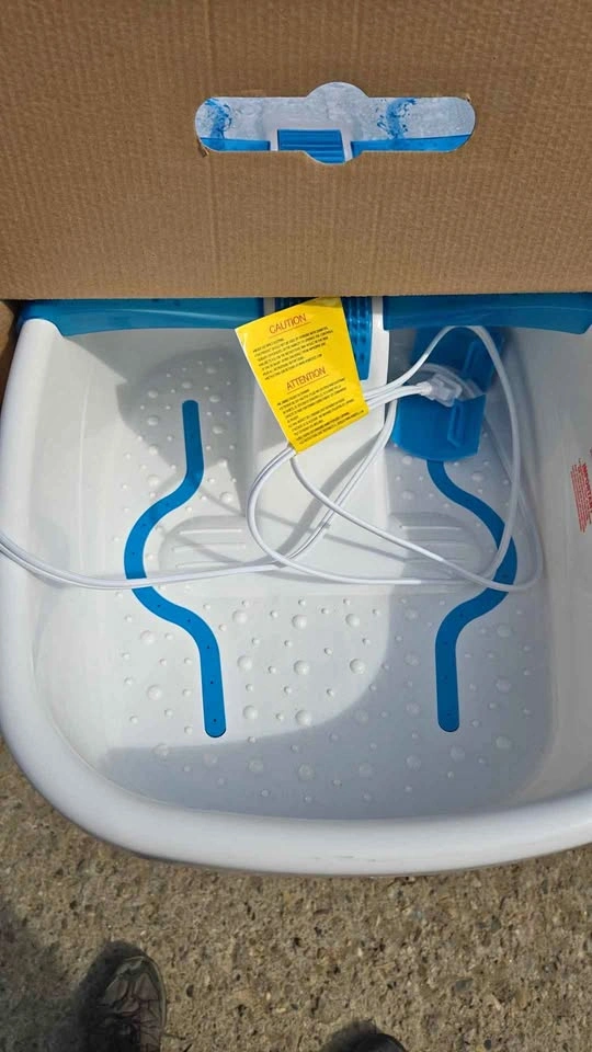HoMedics Bubble Bliss Deluxe Foot Spa
