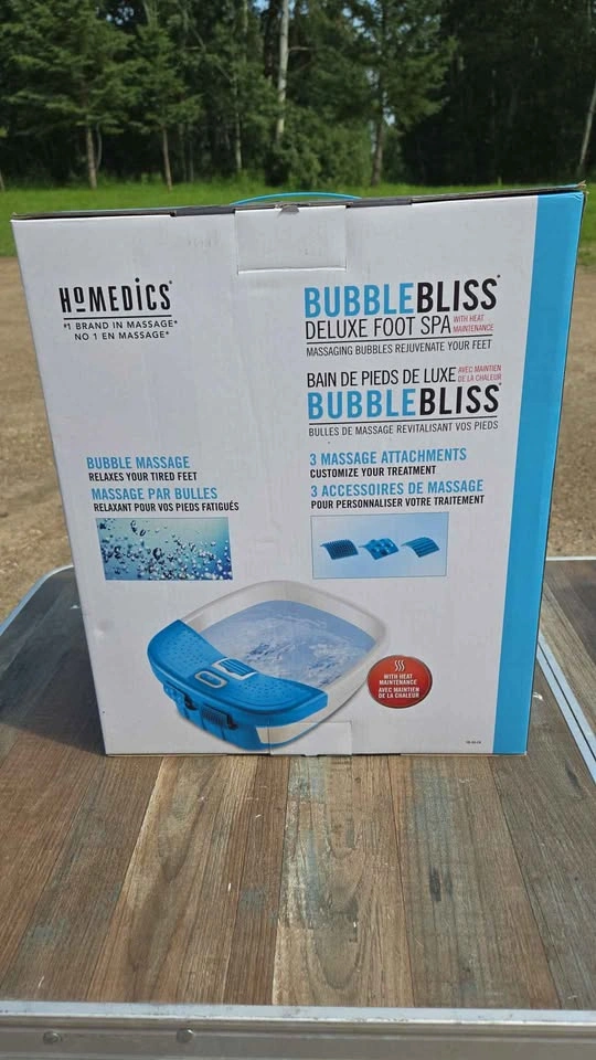 HoMedics Bubble Bliss Deluxe Foot Spa - photo 2