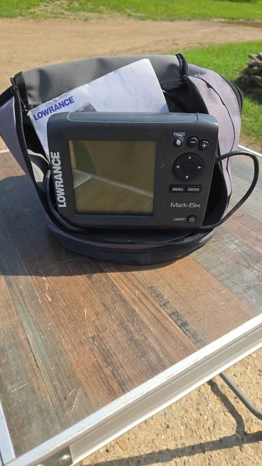Lowrance Mark-5x Portable Fishfinder Kit - photo 2