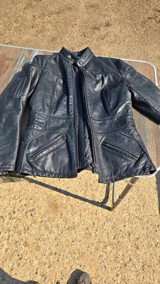 Drospo Taurus Genuine Leather Biker Jacket