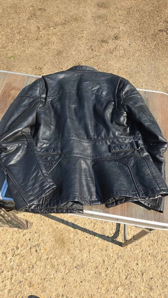 Drospo Taurus Genuine Leather Biker Jacket - photo 2