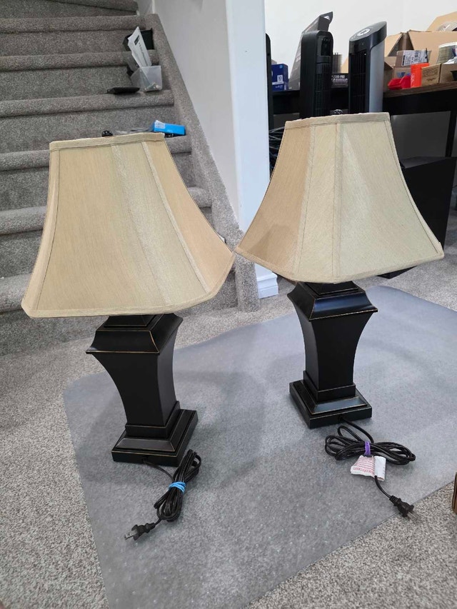 2 Table Lamps