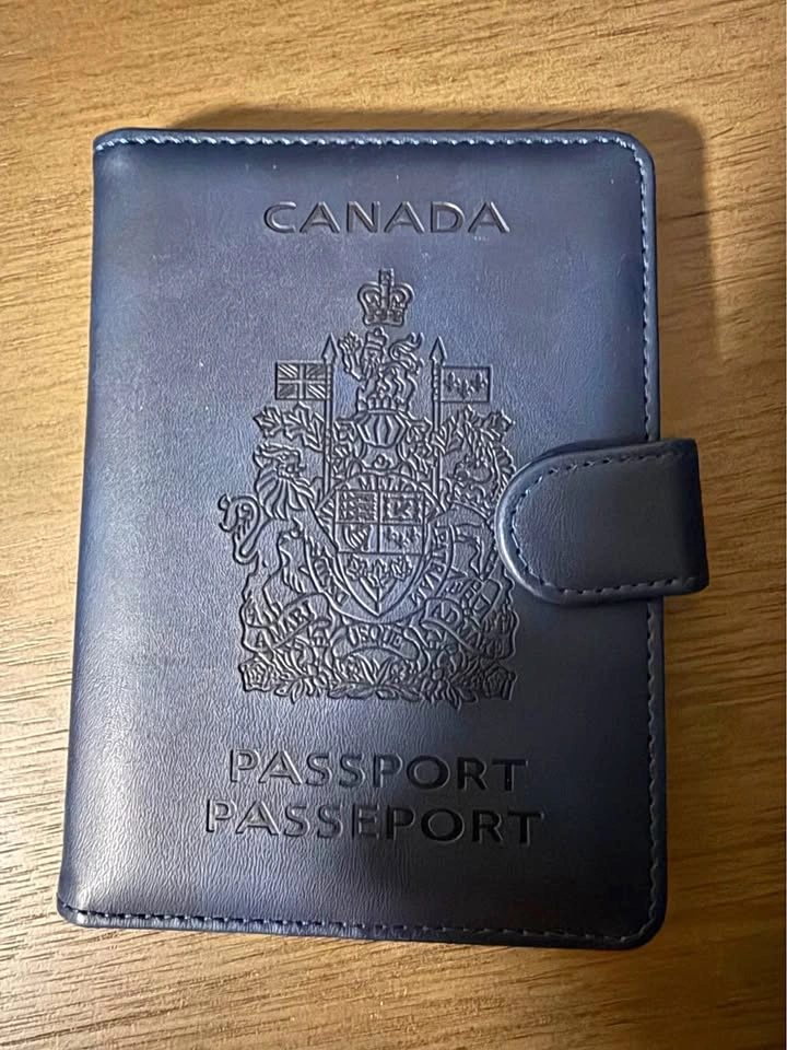 [USED ONCE] WALNEW RFID Blocking Passport Holder Travel Wallet –