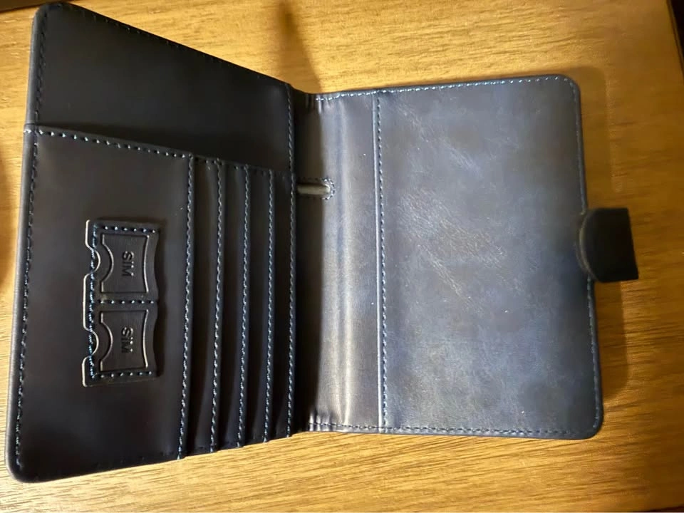 [USED ONCE] WALNEW RFID Blocking Passport Holder Travel Wallet – - photo 2
