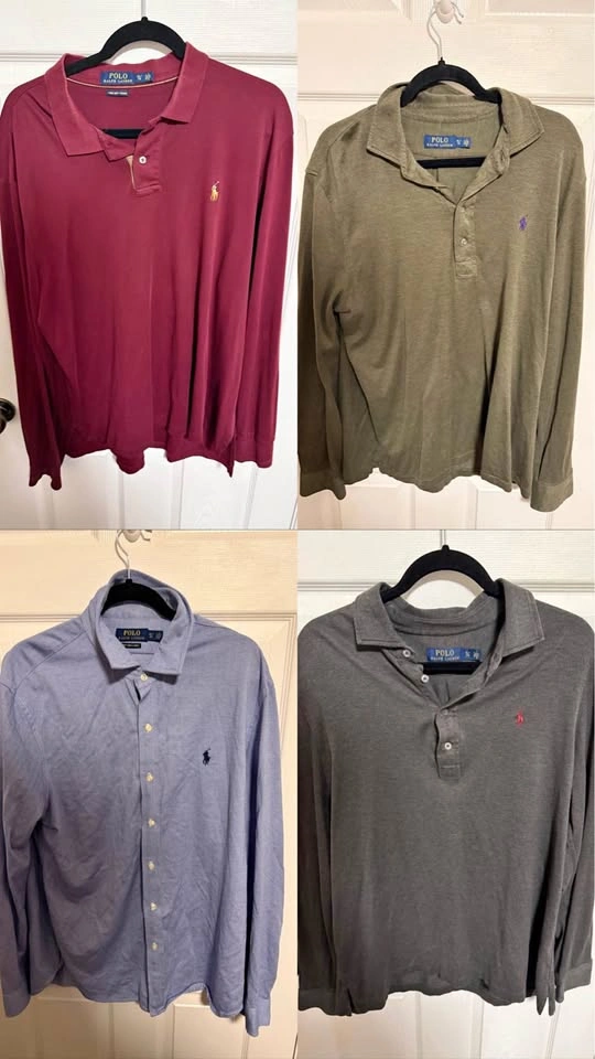 Polo Ralph Lauren Shirts (XL) - Polo, Long Sleeve & Dress