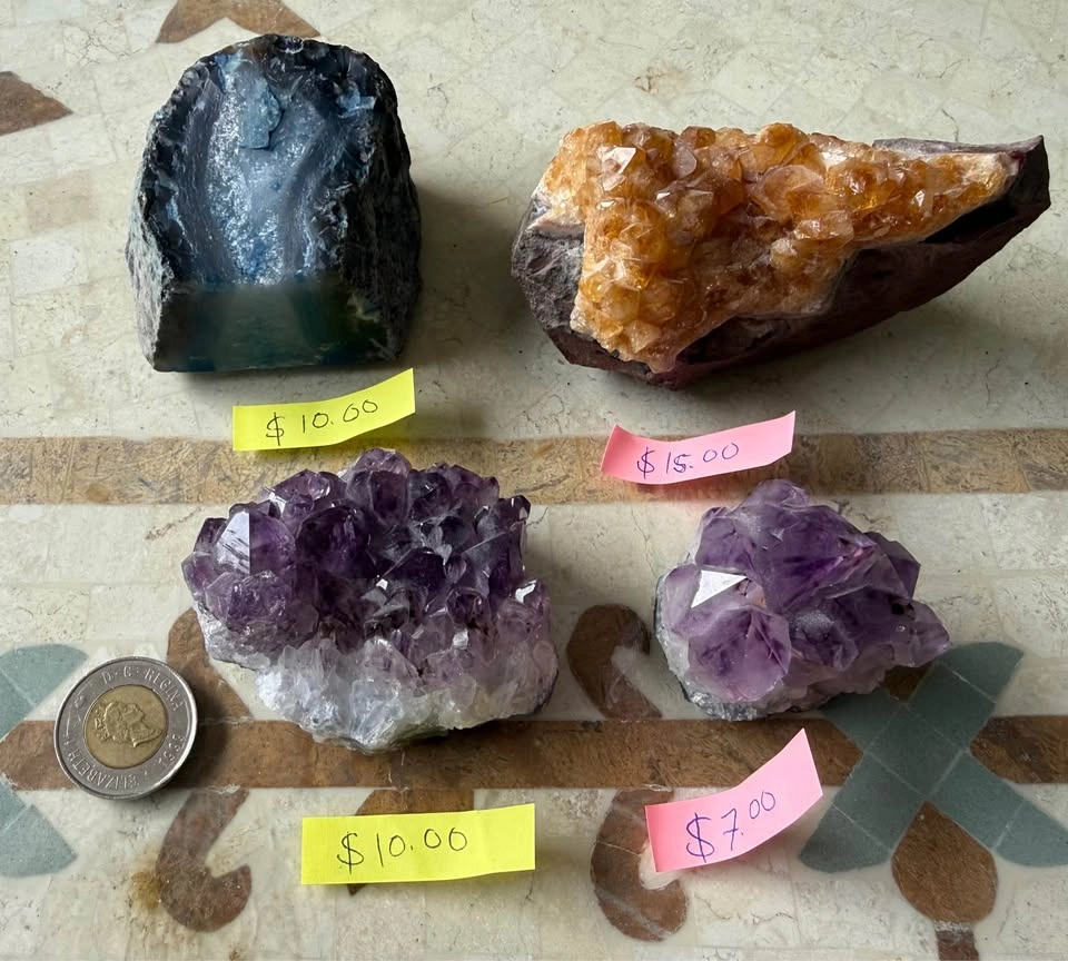 Natural Crystal & Mineral Collection – Amethyst, Citrine & Agate - photo 4