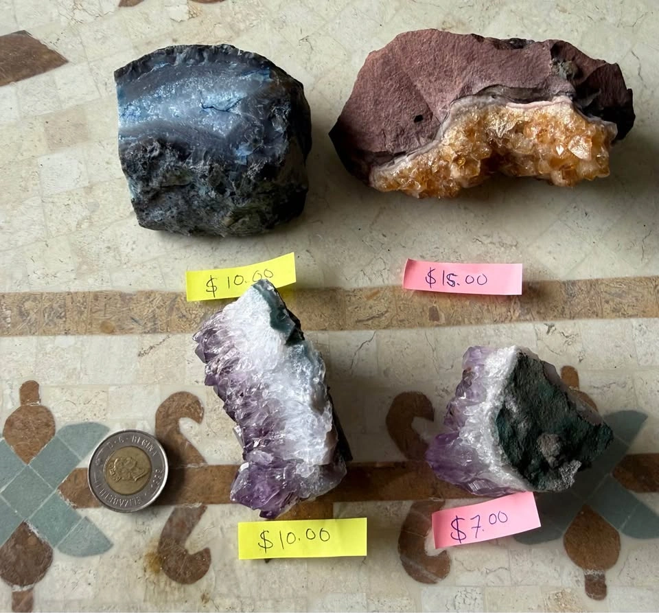 Natural Crystal & Mineral Collection – Amethyst, Citrine & Agate - photo 5