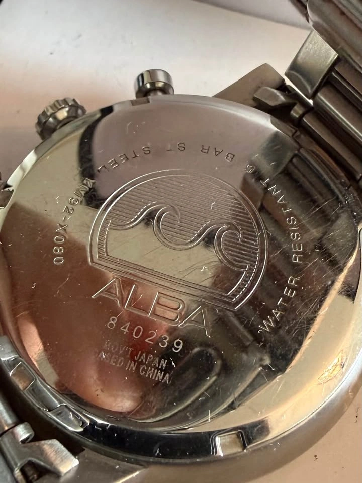 [USED] ALBA by Seiko YM92-X080 Chronograph Watch - photo 3