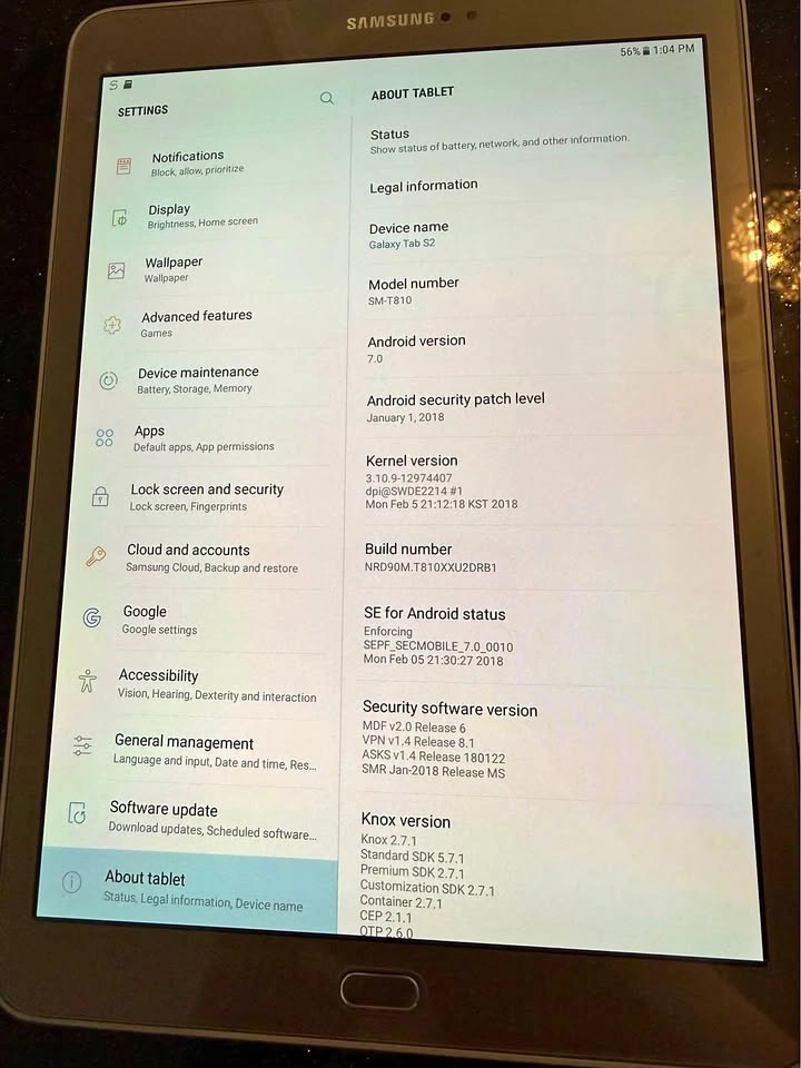 Samsung Galaxy Tab S2 8.0 (SM-T810) 32GB Wi-Fi – Gold