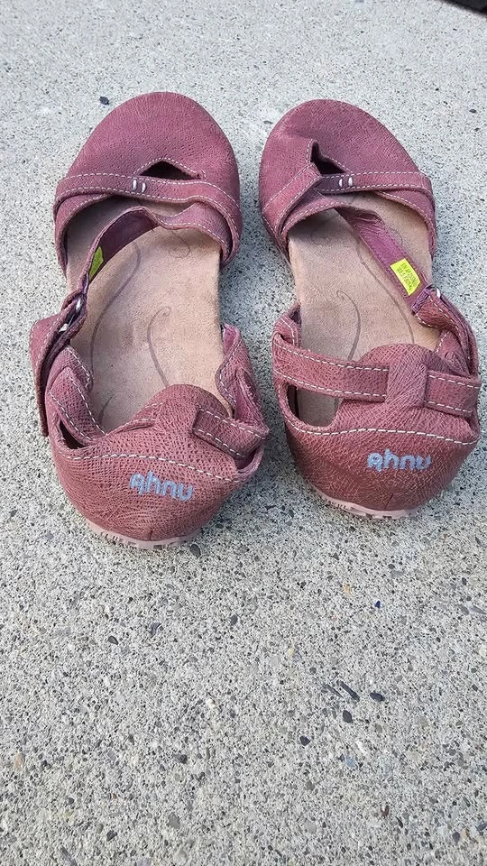 Ahnu Karma Latitude Suede Mary Jane Flats - Size 8.5 - photo 3