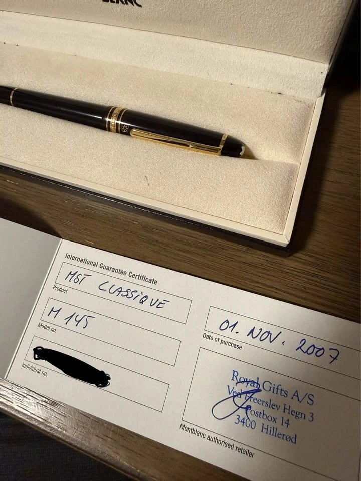 Montblanc Meisterstück Classique M145 Fountain Pen with Box - photo 2