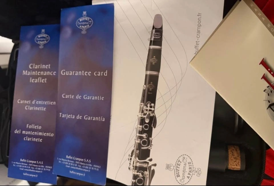 BUFFET CRAMPON E12F Bb Grenadilla Clarinet Bundle - photo 4