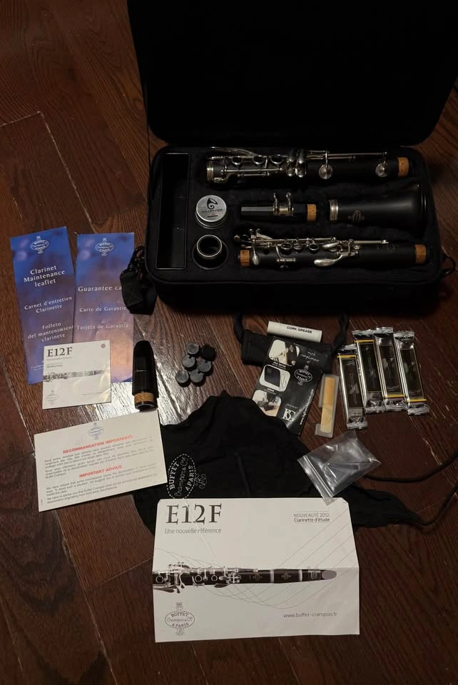 BUFFET CRAMPON E12F Bb Grenadilla Clarinet Bundle - photo 5