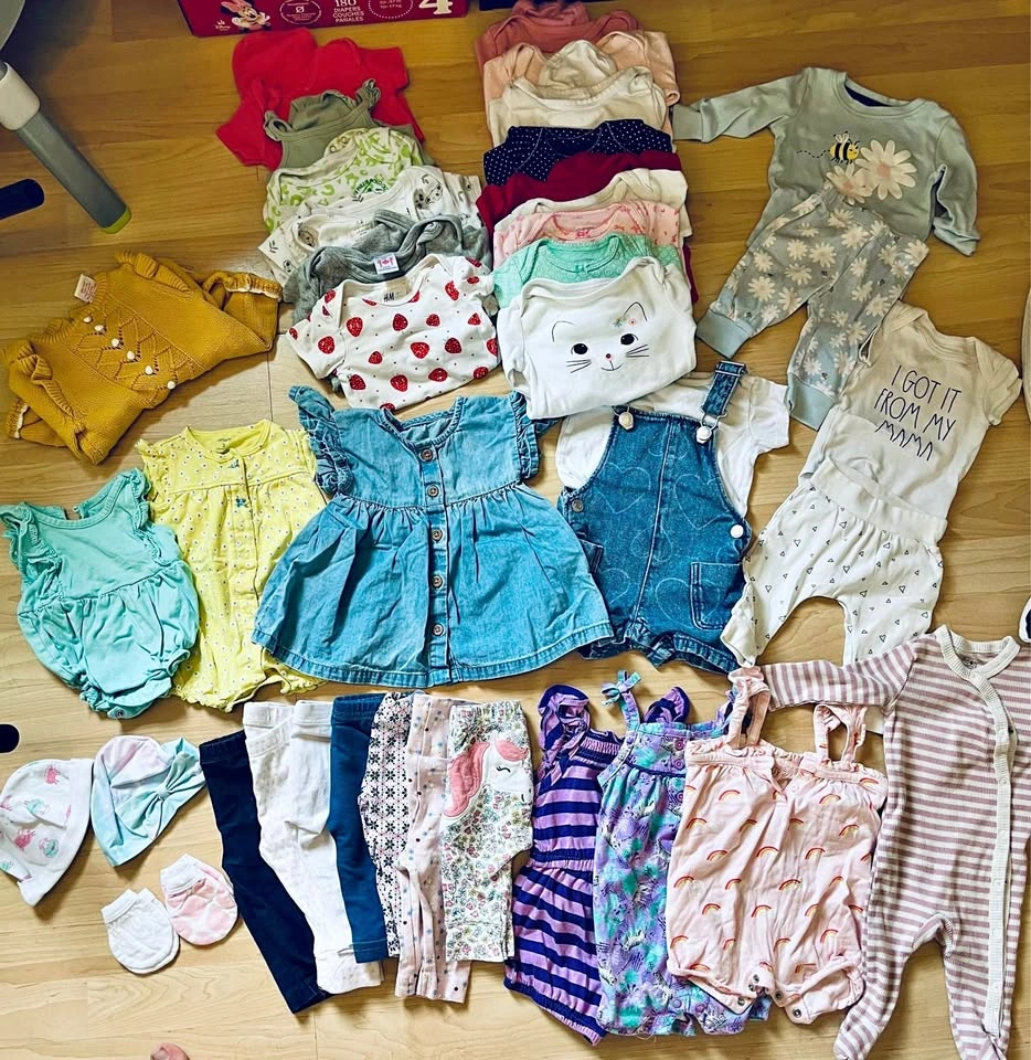 0-3 months baby girl bundle