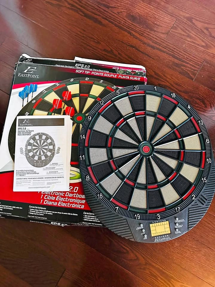 EastPoint EPS 2.0 electronic soft-tip dartboard