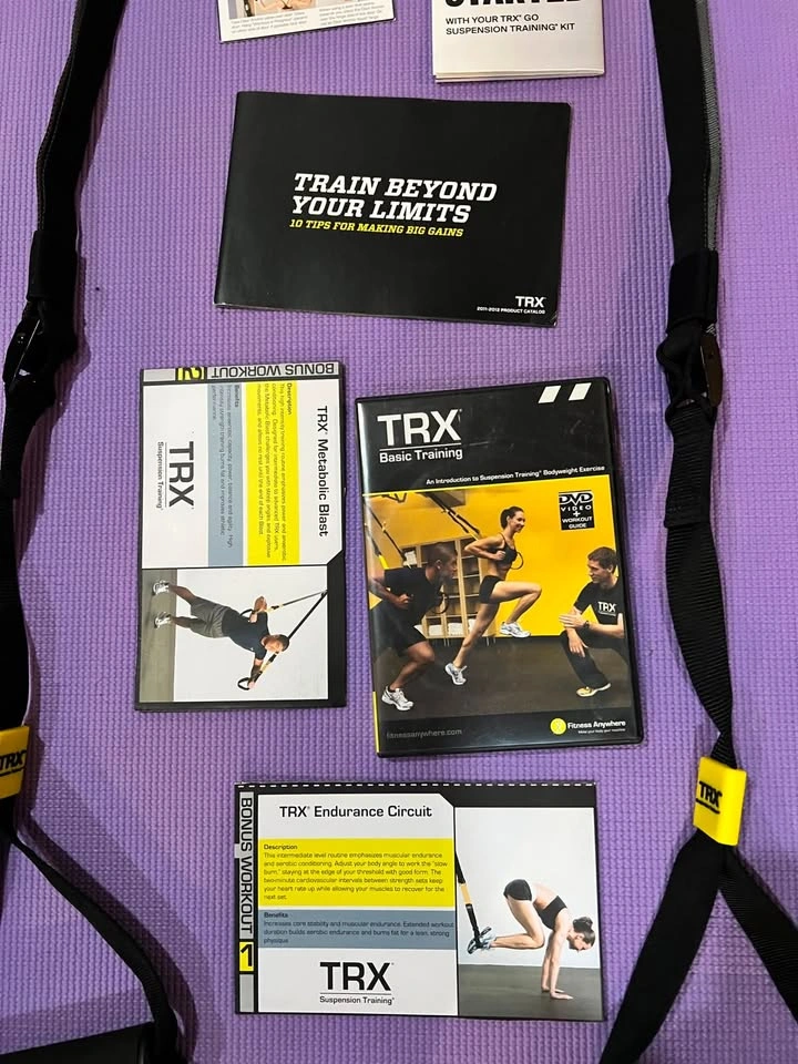 Authentic TRX Suspension Trainer Kit - Complete Setup - photo 3
